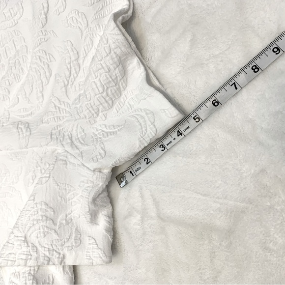 Lilly Pulitzer White Zina Stretch Romper Pineapple Size 0 - Picture 9 of 10